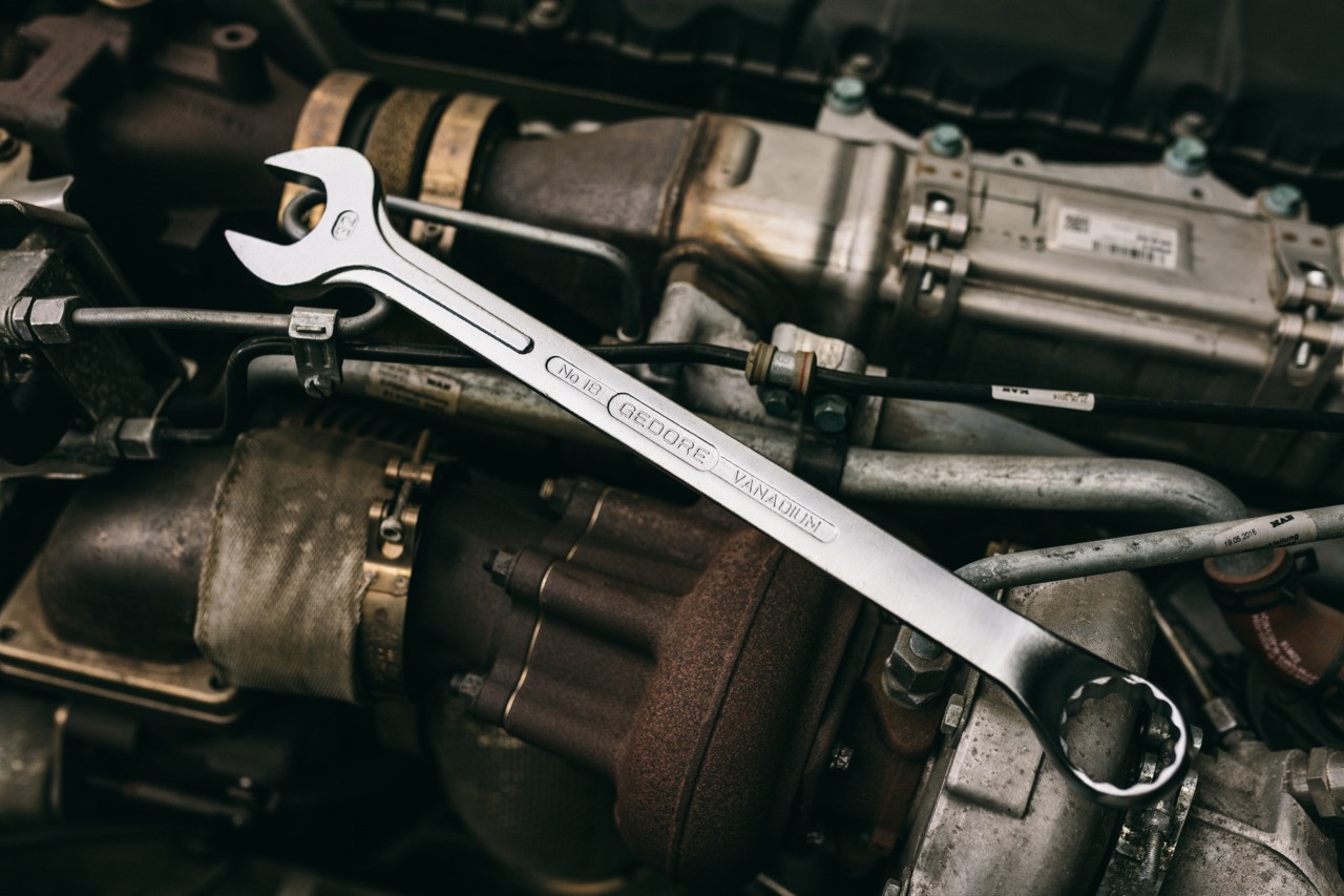 1 B 32 Llave combinada de anillo y boca, perfil UD 32 mm