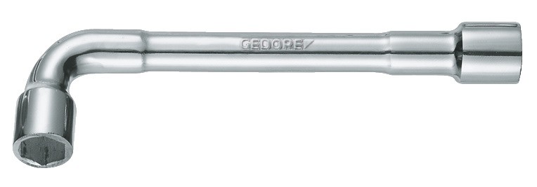 25 PK 6 Llave de enchufe doble con perforación 6 mm