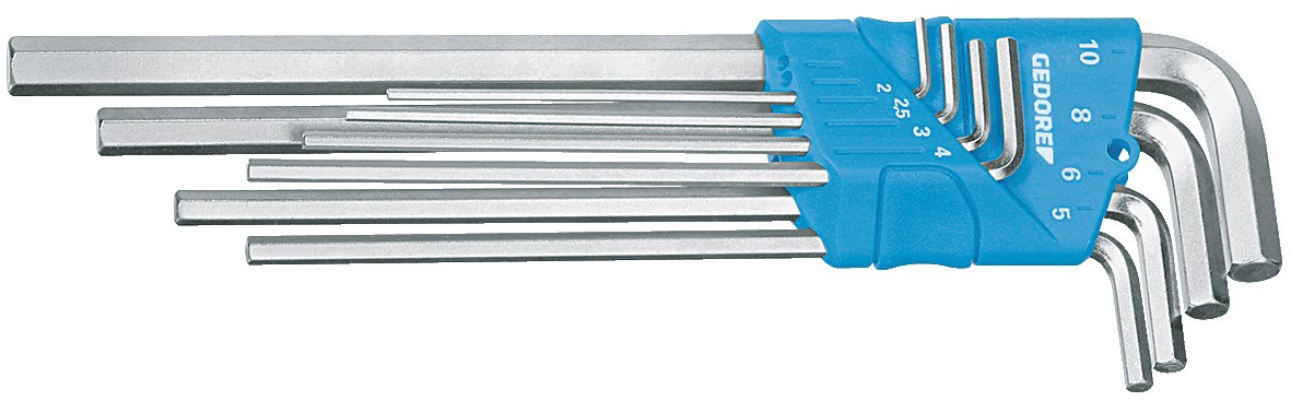 H 42 EL-88 Juego de llaves de vaso hexagonal para tornillos en el hexágono, extra largo