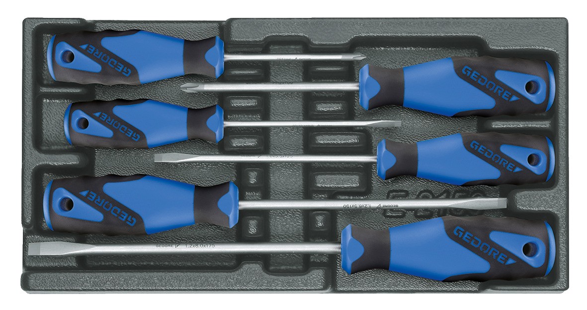 1500 ES-2150 PH Juego de destornilladores en 1/3 del módulo ES