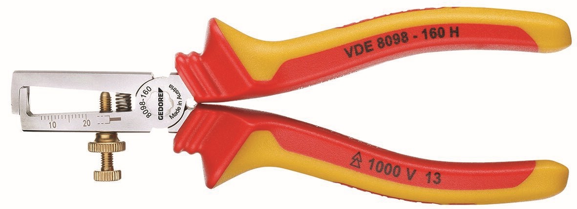 VDE 8098 H VDE Pelacables con manguitos aislantes VDE