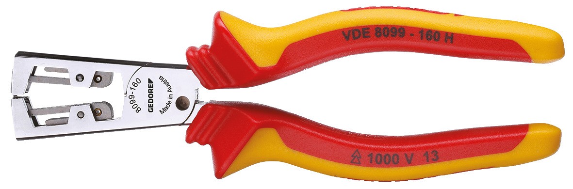 VDE 8099 H VDE Pelacables STRIP-FIX con manguitos aislantes VDE