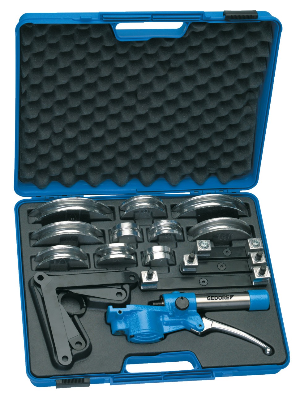 2456 Juego de dobladores de tuberías hidráulico, versión reforzada