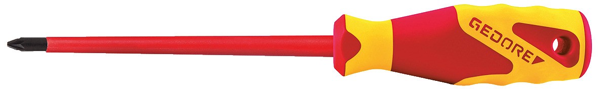 VDE 2160 PZ VDE Destornillador para tornillos de cabeza cruzada PZ