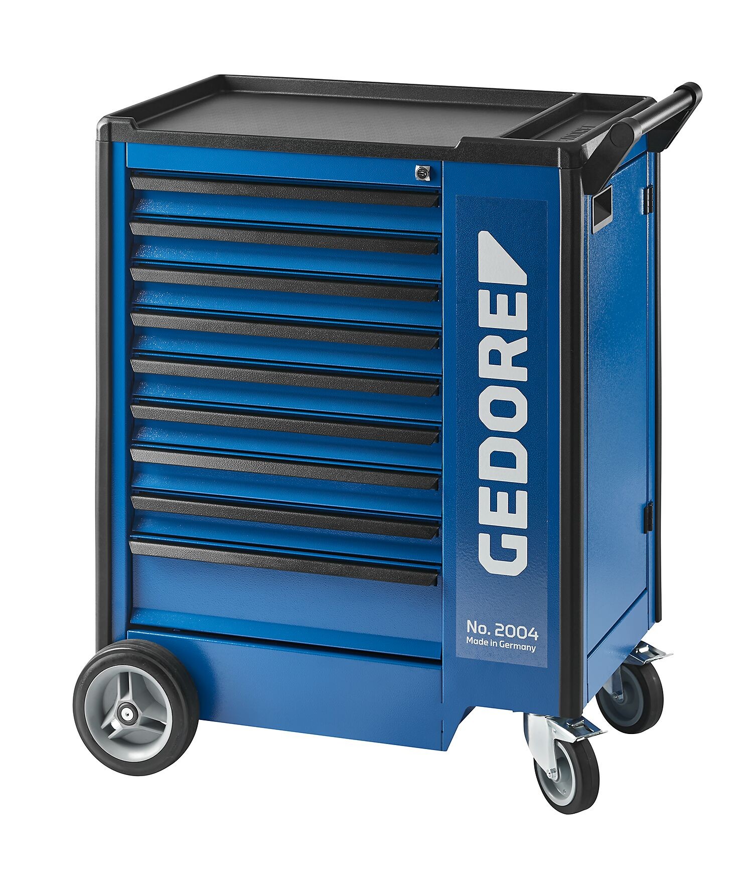 2004 0810 Carro de herramientas con 9 cajones