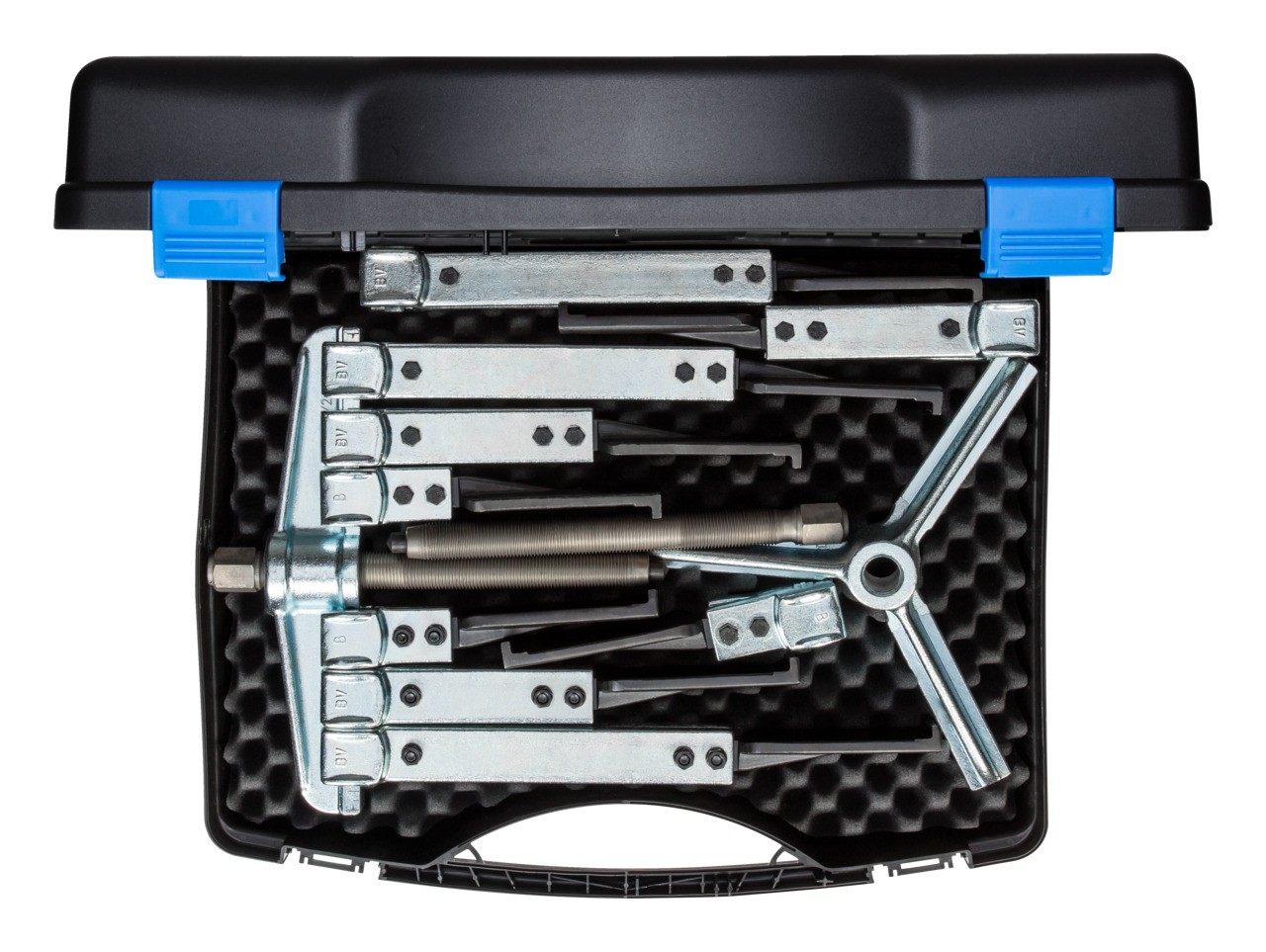 1.07/K-2 Juego de extractores con 9 ganchos 200x150/220/300 mm