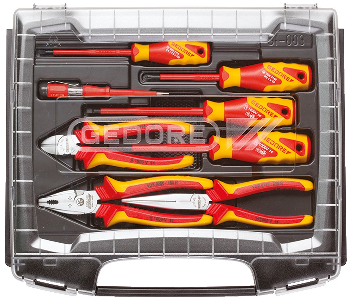 1101-003 VDE Juego de herramientas VDE 8 -piezas en i-BOXX 72