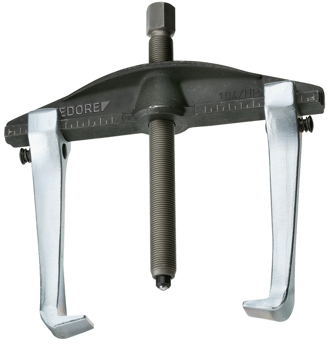 1.04/HP-B Extractor universal HIGH POWER 2 brazos, gancho de acero con freno de gancho