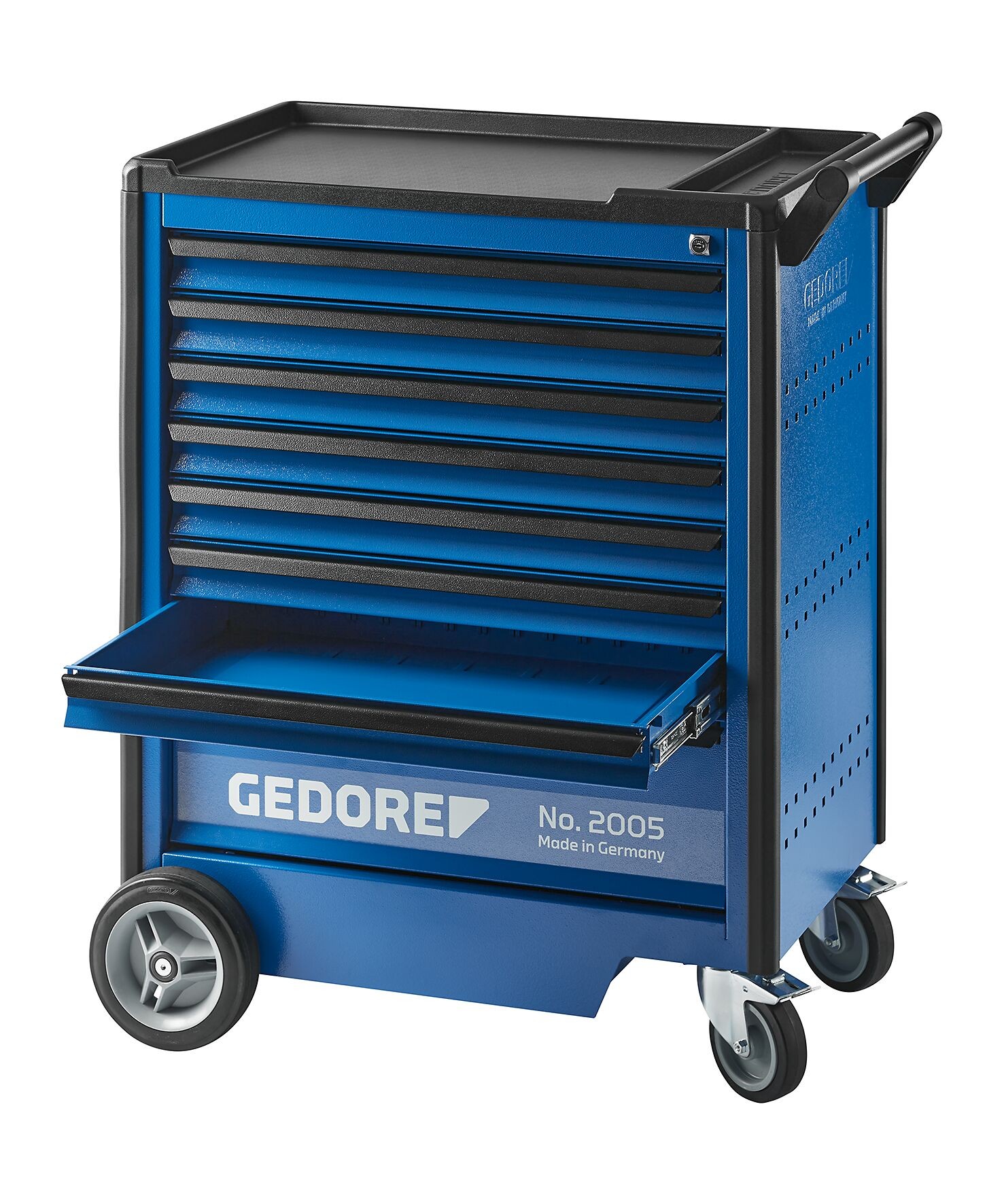 2005 0701 Carro de herramientas con 8 cajones