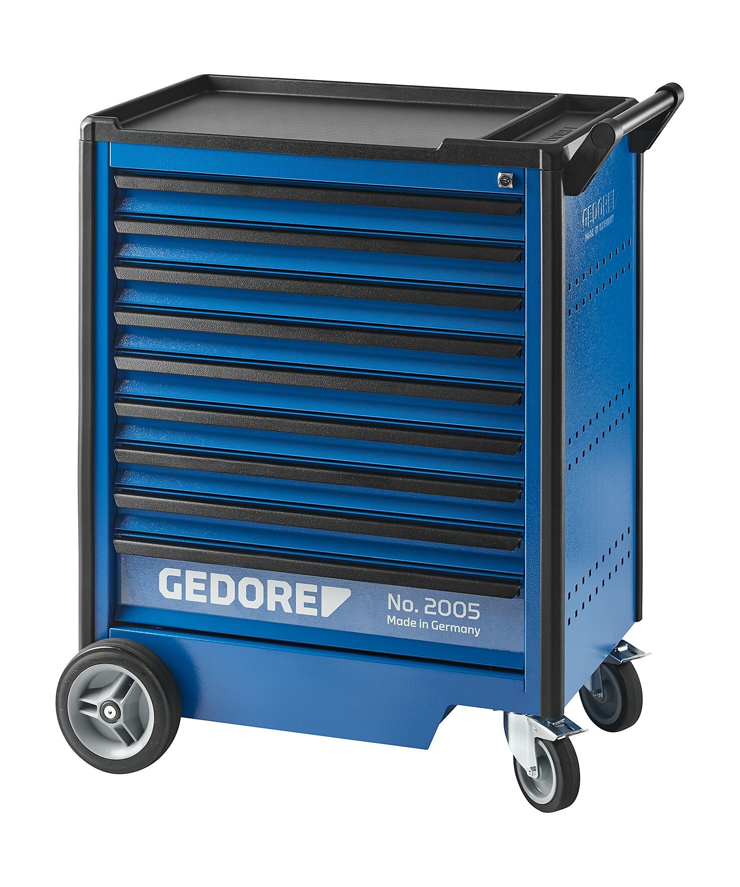 2005 0810 Carro de herramientas con 9 cajones