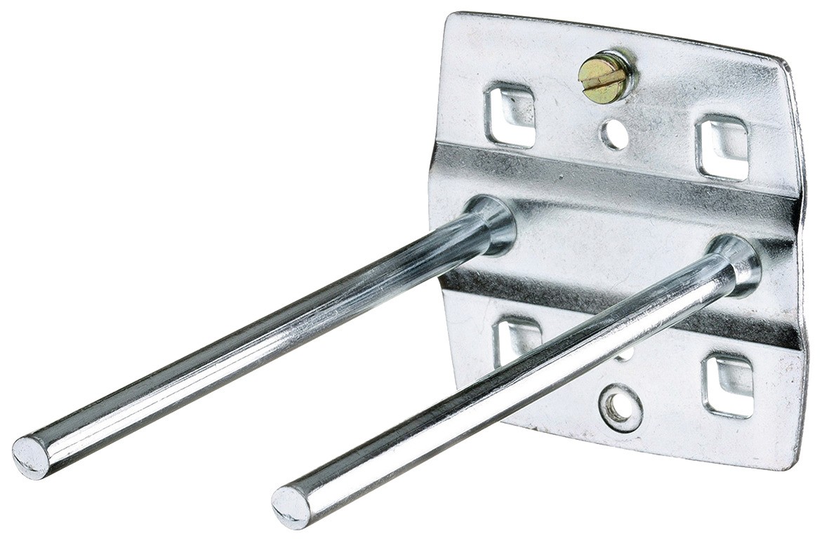 1500 H 19-100 Gancho doble para herramientas, espiga recta 100x6mm
