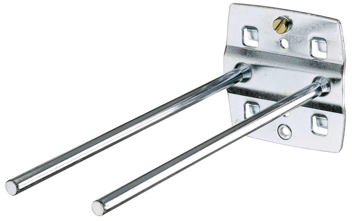 1500 H 19-150 Gancho doble para herramientas, espiga recta 150x6mm