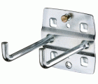 1500 H 21-75 Gancho doble para herramientas, extremo de gancho vertical 75x6 mm