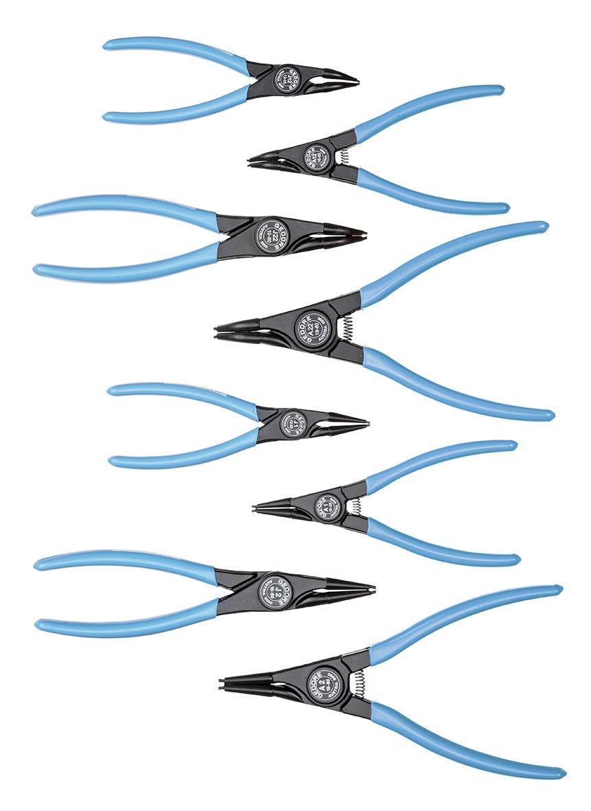 1101-004 Juego de alicates de montaje 8 piezas