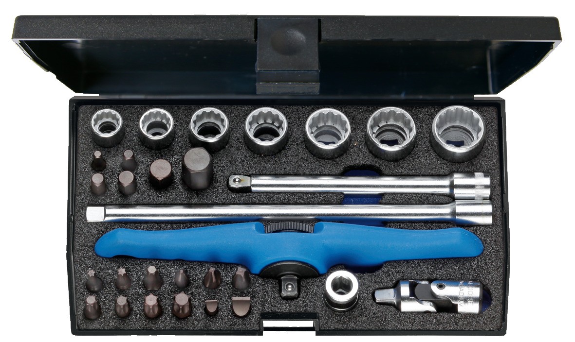 D 20 Juego de herramientas para la tabla de la ITV 1/4