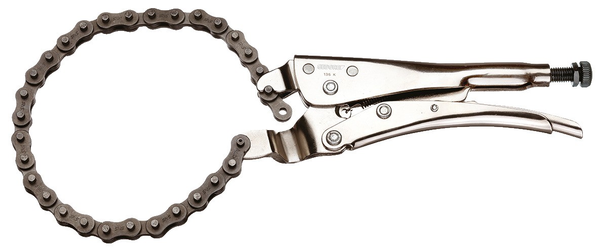 136 K-105 Alicante de agarre para cadena