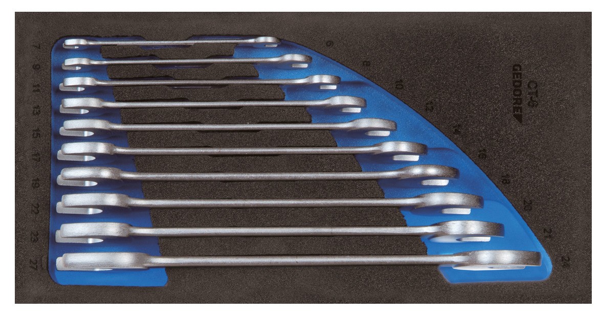1500 CT1-6 Llave de doble boca en el módulo de herramientas de control de 1/3