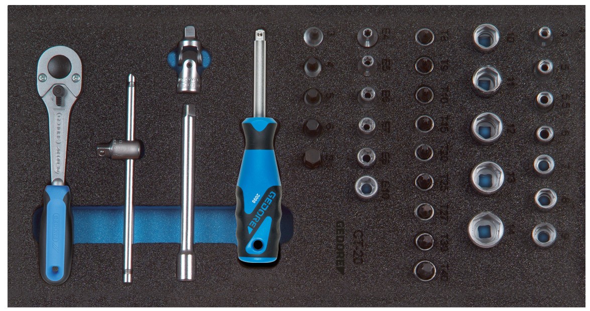 1500 CT1-20 Juego de enchufes de 1/4