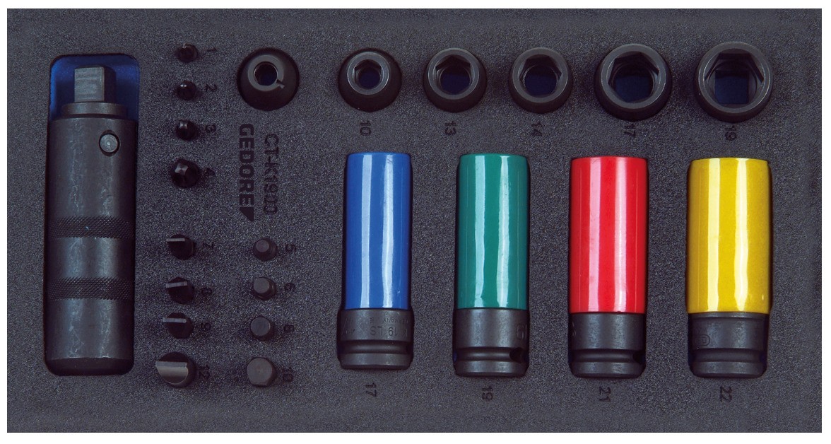 1500 CT1-K 1900 Surtido de destornilladores 1/2