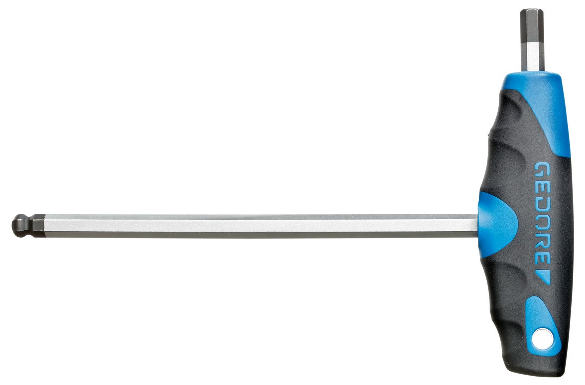 DT 2142 Destornillador de vaso con mango 2C-T para tornillos en el hexágono.