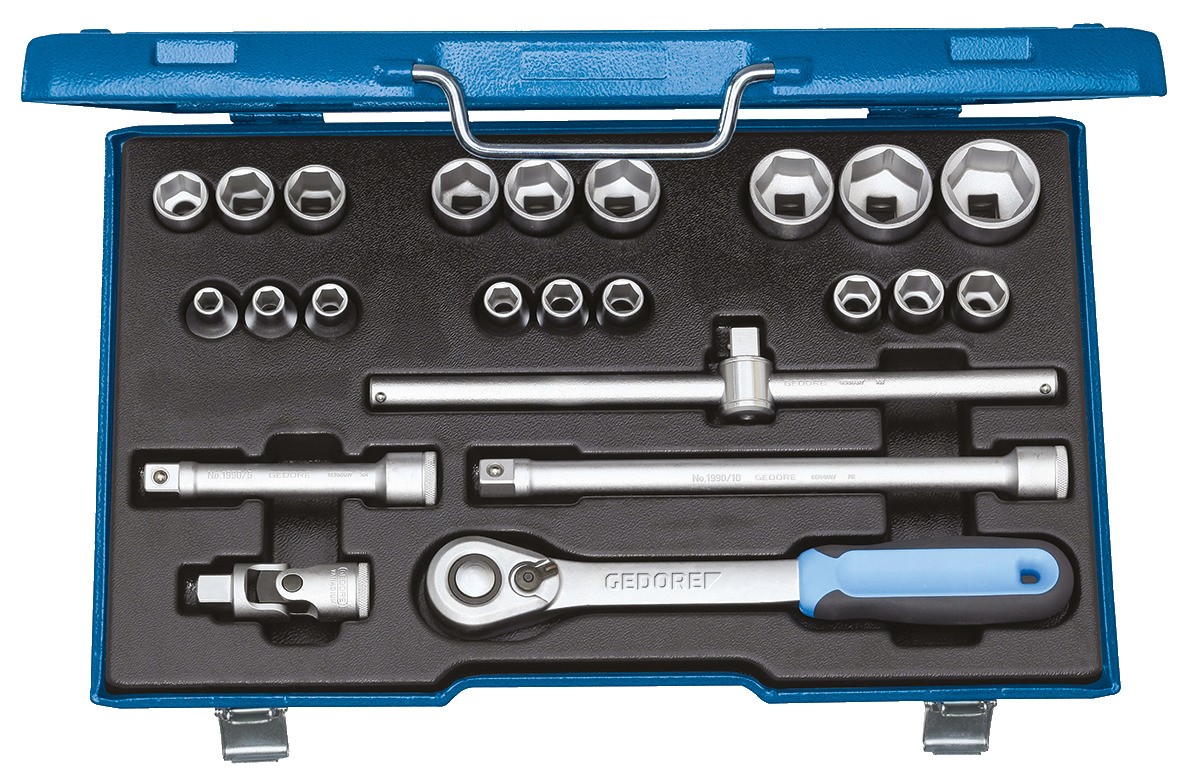 19 EMU / D 19 EMU Juego de llaves de vaso 1/2