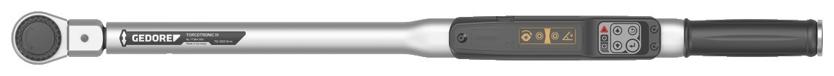 TT3KH Llave dinamométrica electrónica TorcoTronic III 10-350 N-m / 7,4-258,2 lbf-ft