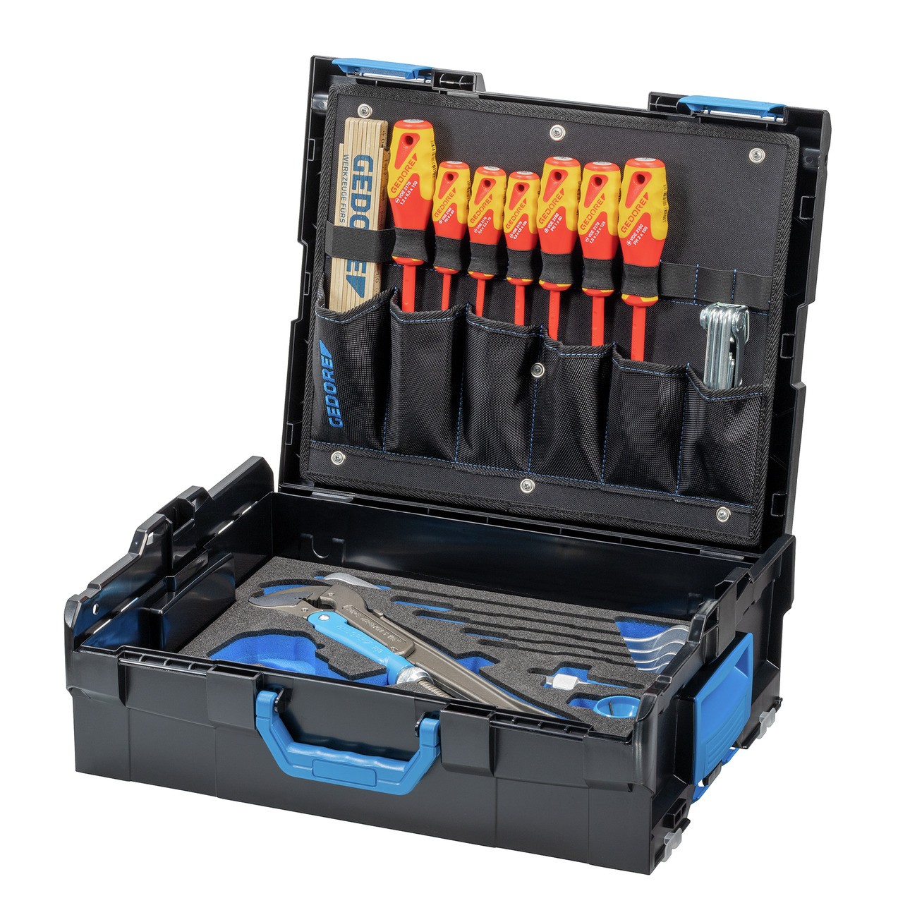 1100-03 GEDORE L-BOXXÂ® 136 con rango sanitario 44 piezas