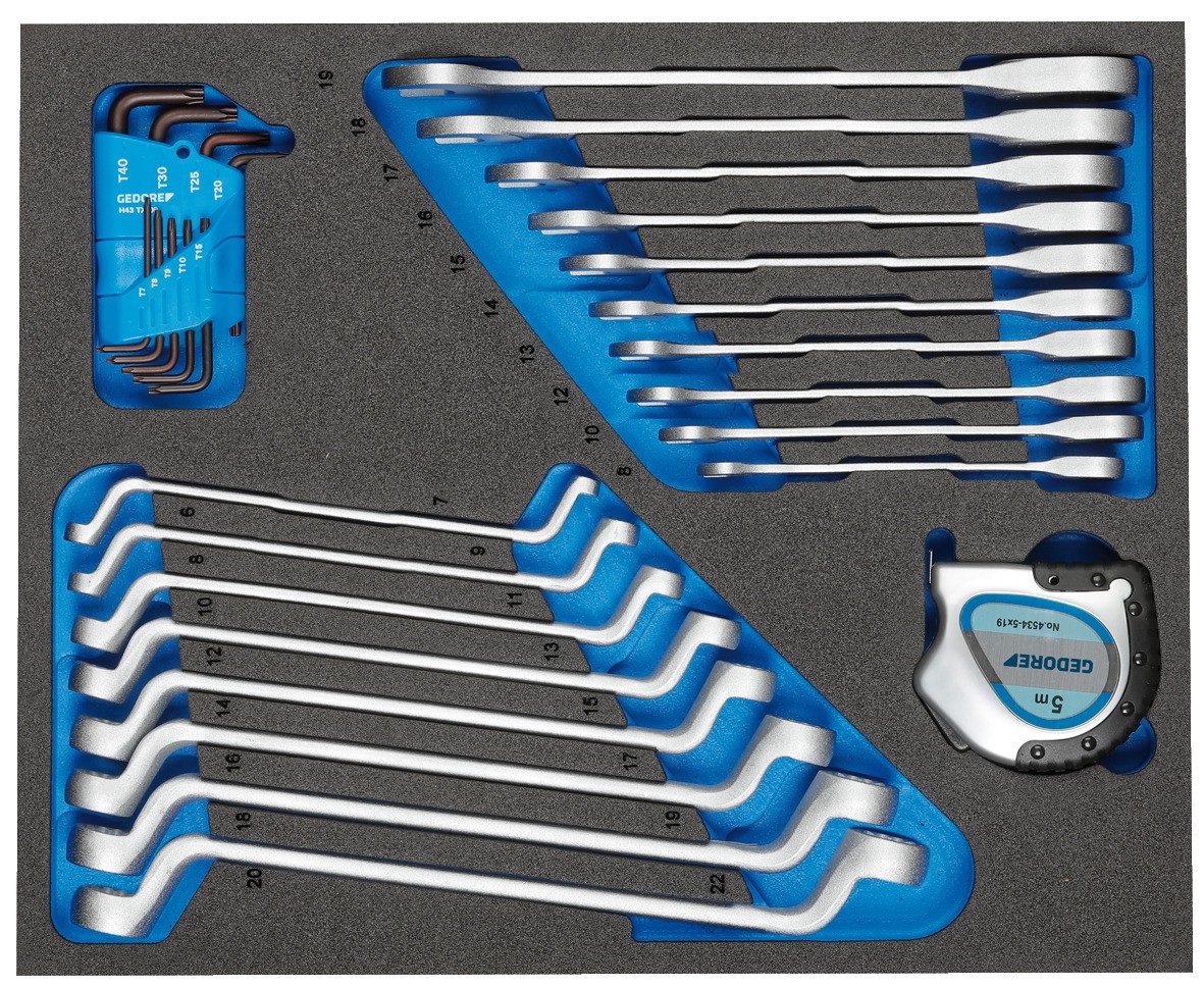 TS CT2-7R-2 Juego de llaves en el módulo 2/4 Check-Tool