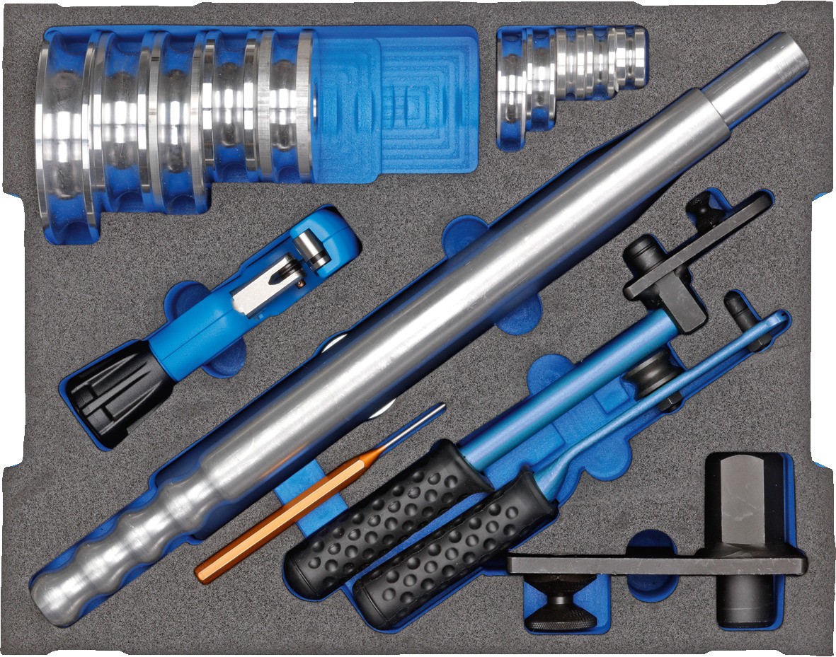 1100-278801 Juego de doblador de tubos manual 3-18 mm en L-BOXX 136
