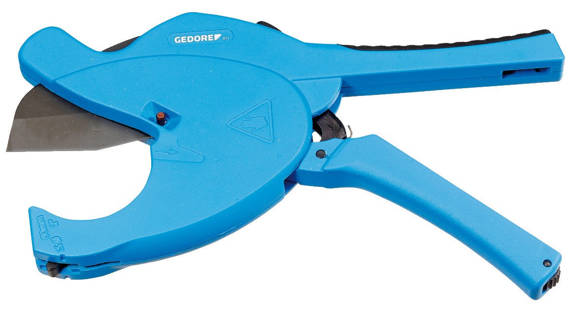 2268 3 Tijeras para tubos de plástico 63 mm