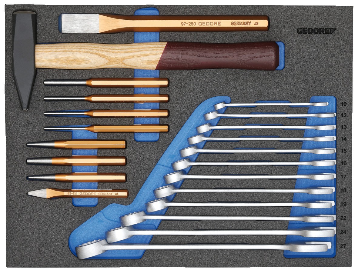 1110 WMW S-02 WorkMo B2 con surtido de herramientas 72 -te piezas