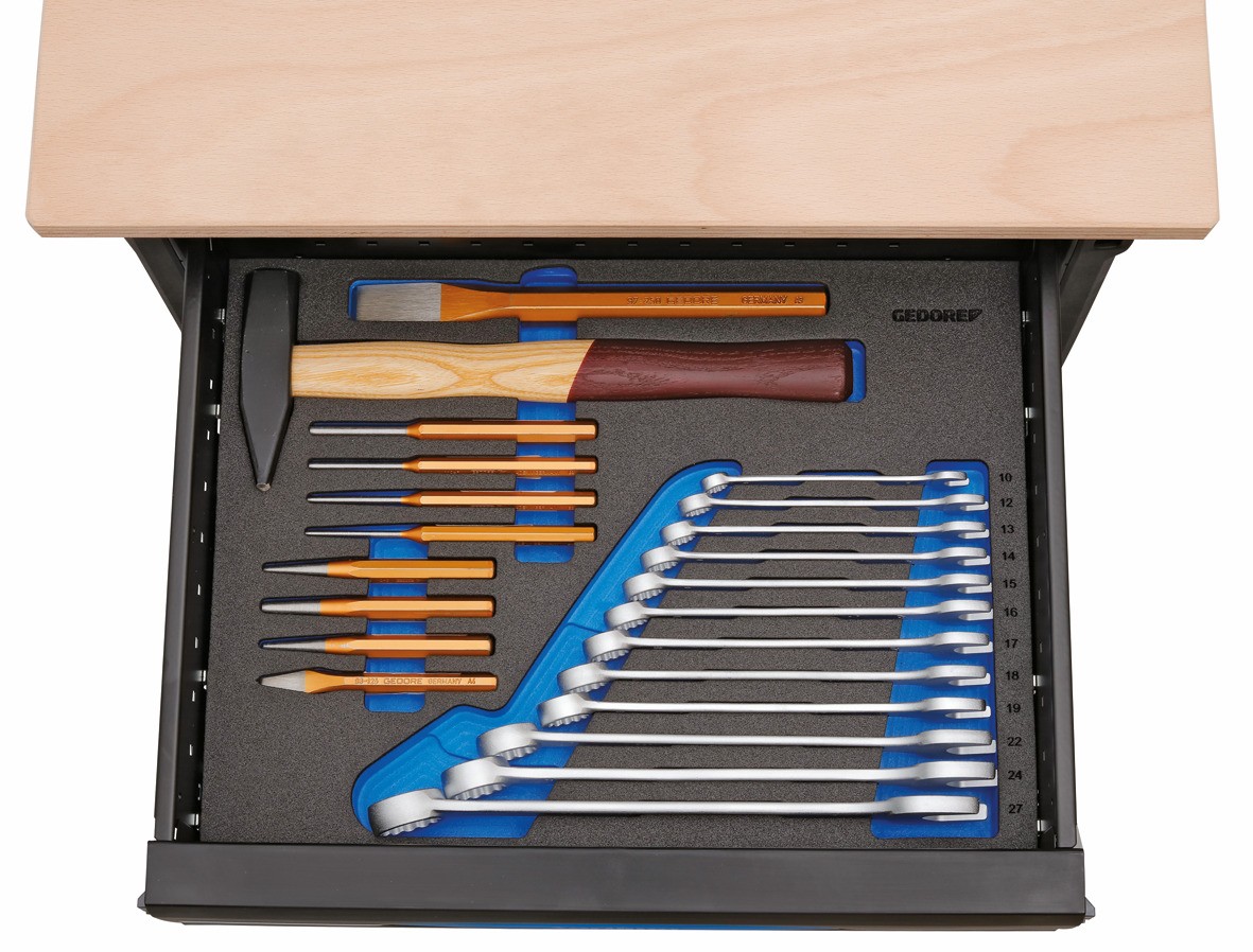 1110 WMW S-02 WorkMo B2 con surtido de herramientas 72 -te piezas