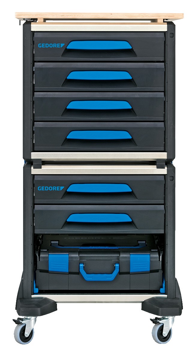 1110 WMW-S-02 WorkMo B2 con surtido de herramientas 72 piezas