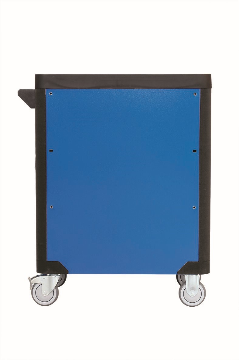 WHL-L-TS-147 Carro de herramientas Workster Highline con 147 conjunto de herramientas de 5 partes