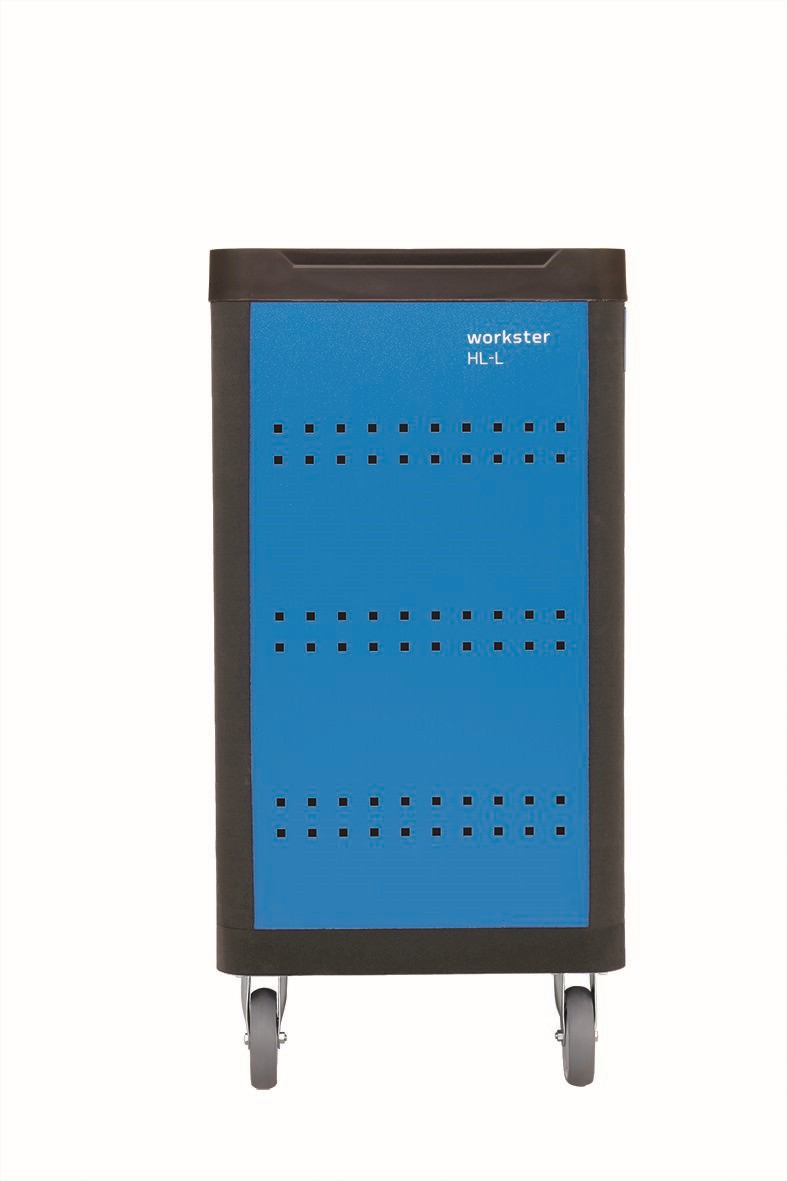 WHL-L-TS-147 Carro de herramientas Workster Highline con 147 conjunto de herramientas de 5 partes