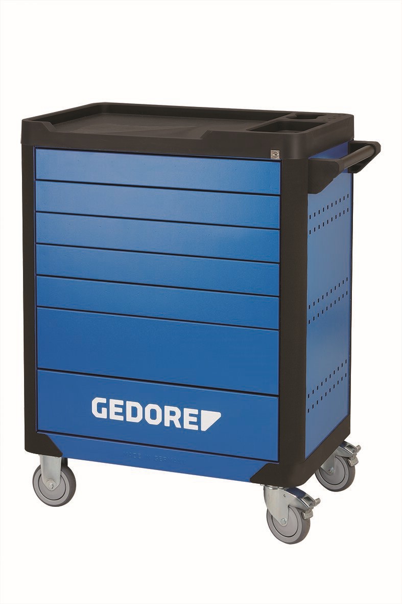 WHL-L-TS-147 Carro de herramientas Workster Highline con 147 conjunto de herramientas de 5 partes