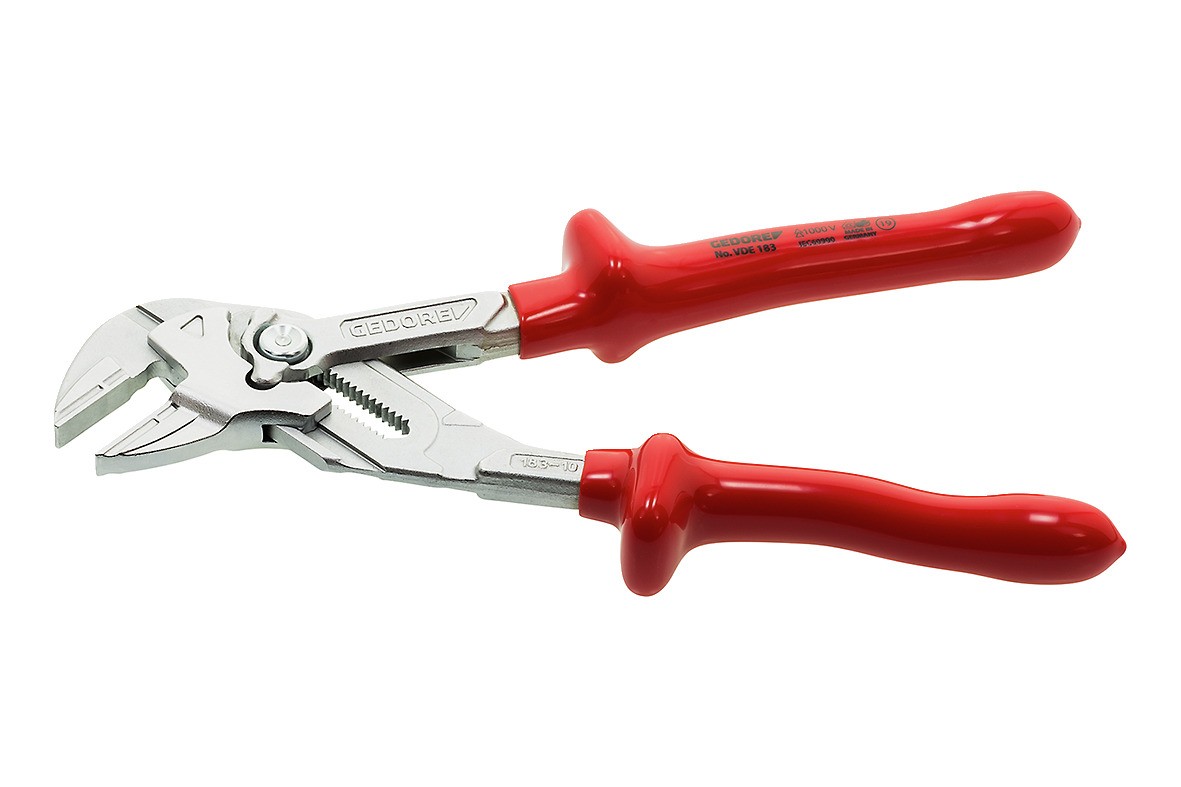 VDE 183 10 Llave de alicates VDE 10"