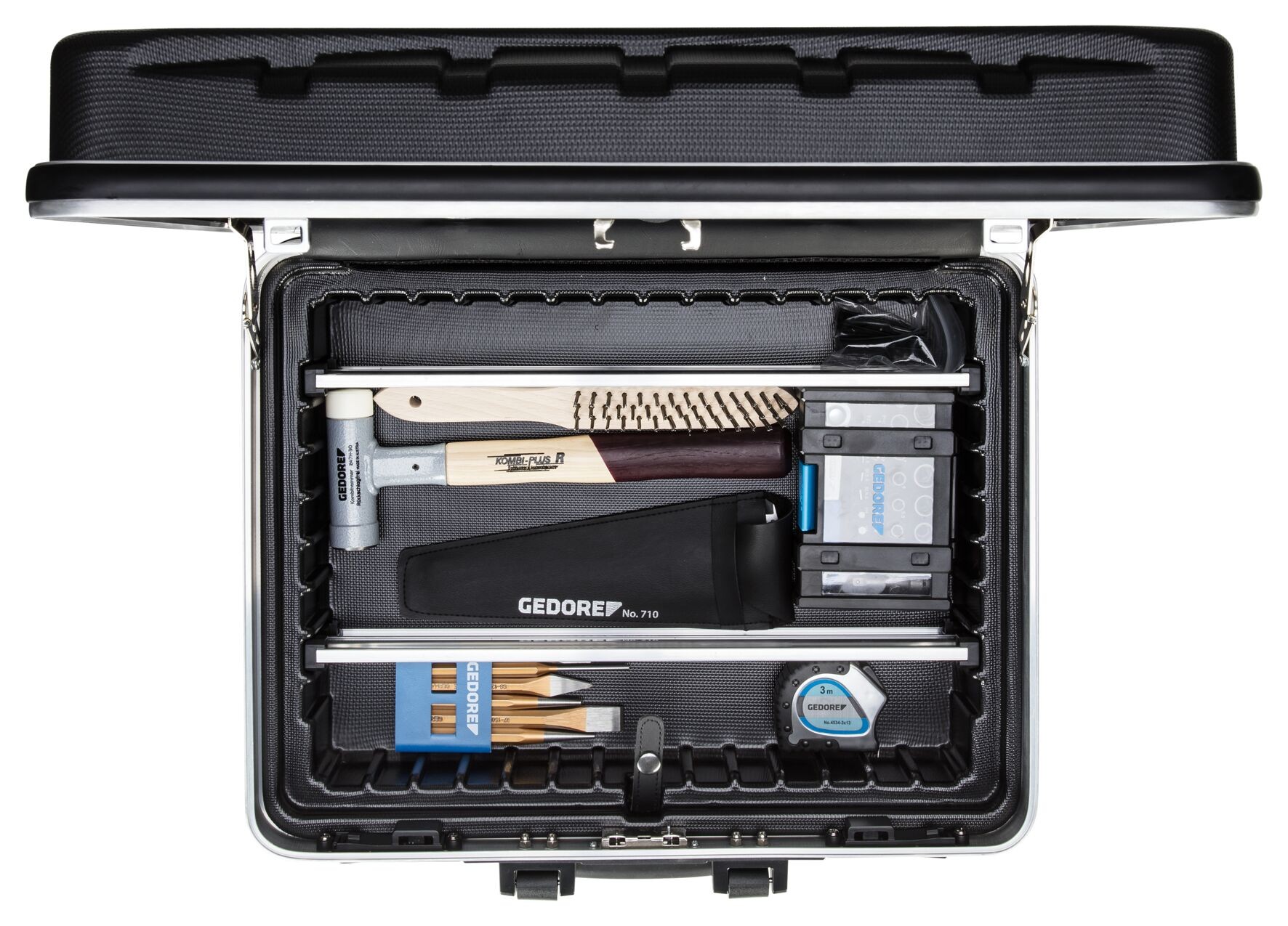 1041-001 Surtido de herramientas en maletín 74 -te piezas