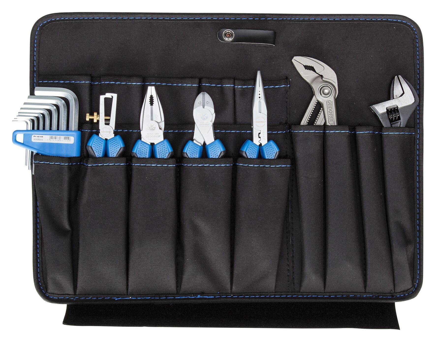 1041-001 Surtido de herramientas en maletín 74 -te piezas