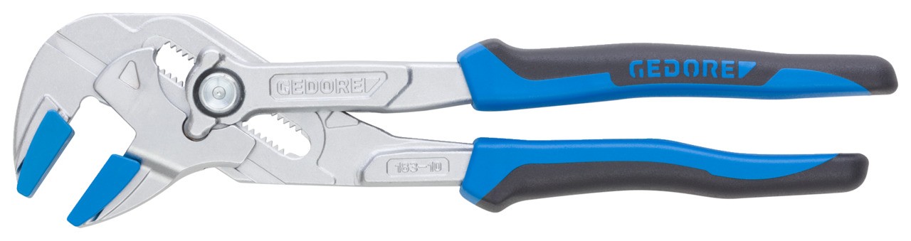 183 10 JC Llave de alicates 10" JC con fundas de mango 2K