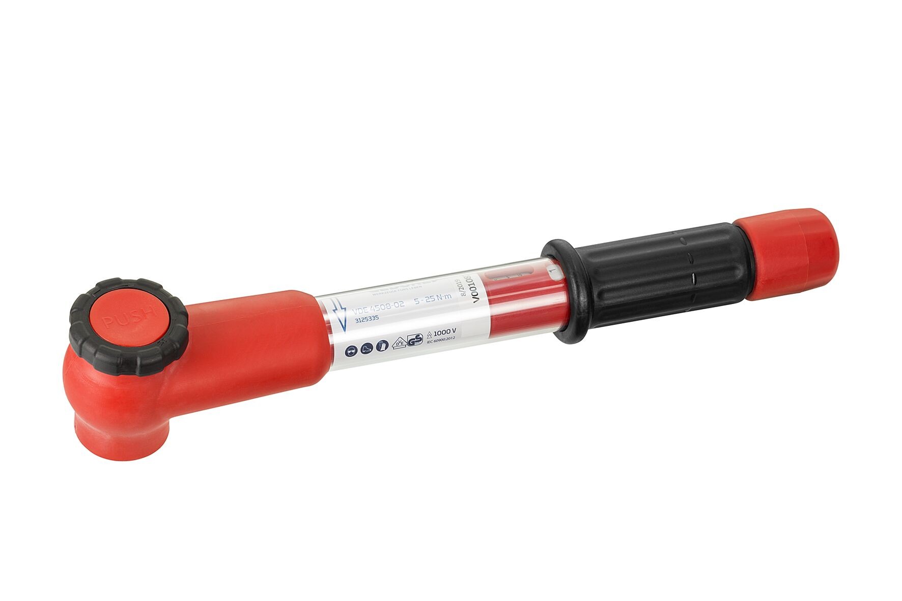 VDE 4508-02 Llave dinamométrica VDE 5-25 Nm