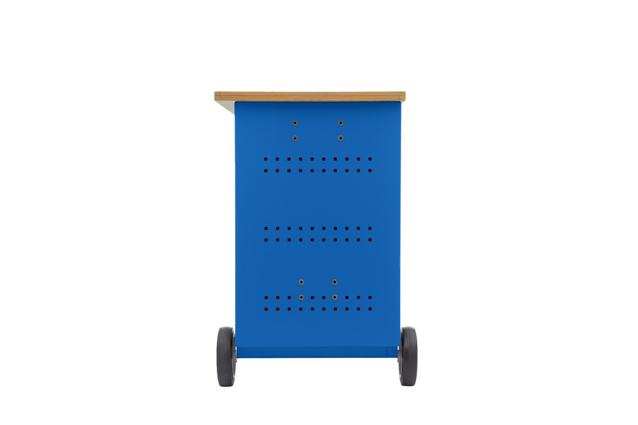 1507 XL 03200 Banco de trabajo con ruedas con 5 Cajones