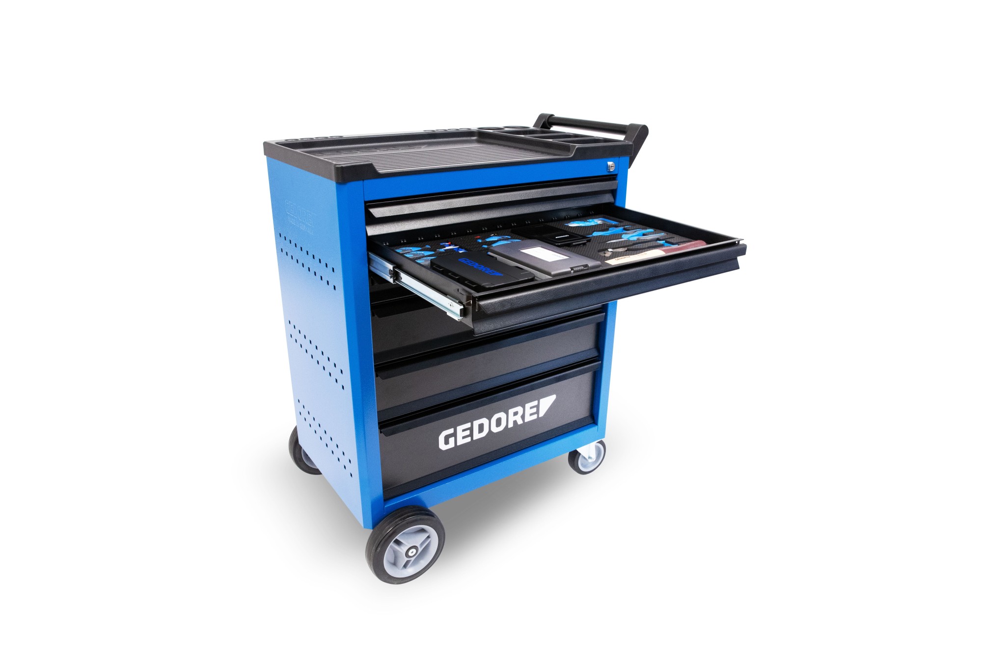 TTB-TS-173 Carro de herramientas con 173 conjunto de piezas en 4 partes