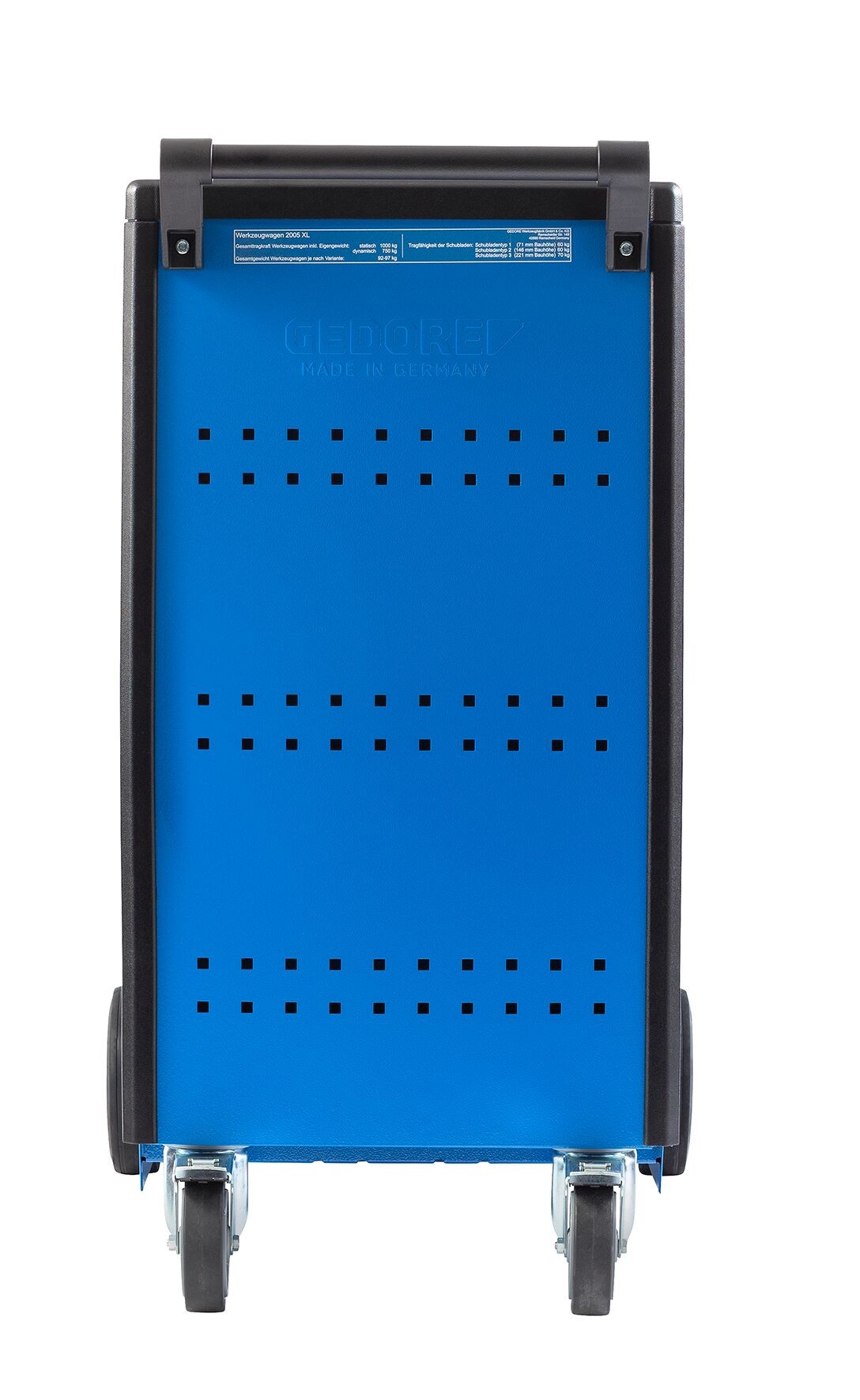 2005 XL 0520 Carro de herramientas con 7 cajones