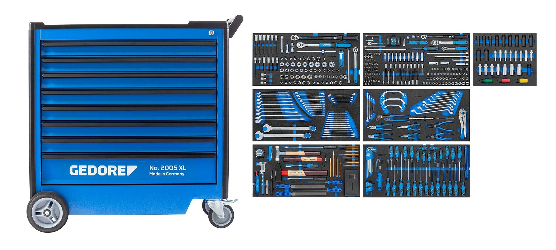 2005 XL-S-466 Carro para taller de automoción 466 piezas