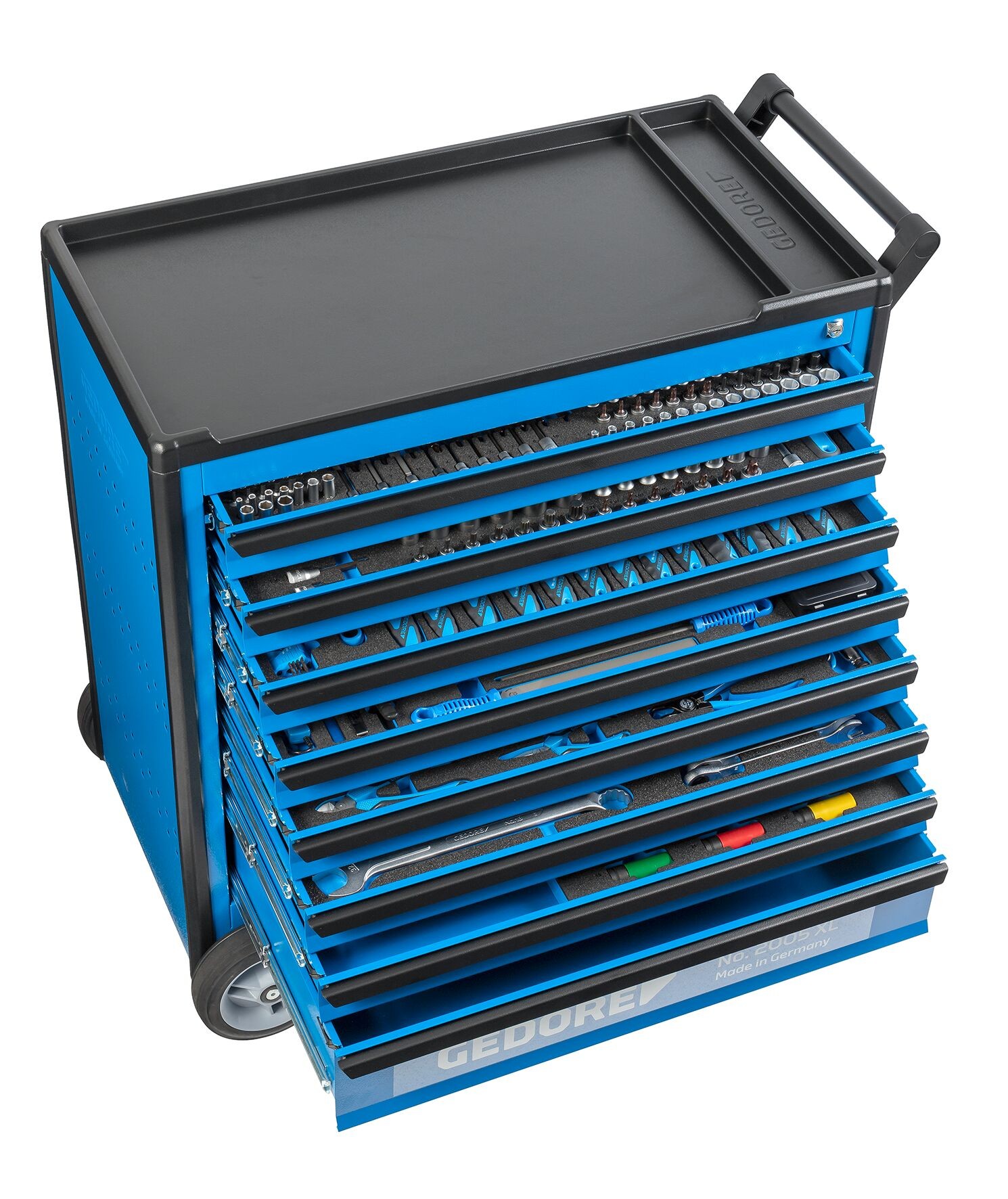 2005 XL-S-466 Carro de herramientas con surtido para automóviles 466 -te piezas