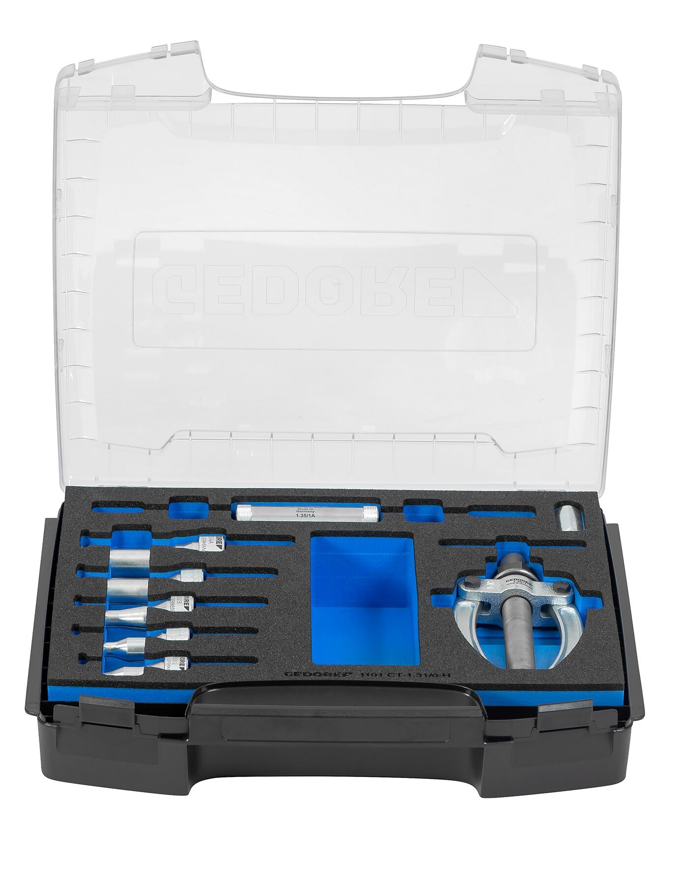 1101-1.31/0-H Juego de extractores interiores con contra apoyo y martillo de inercia en i-BOXX