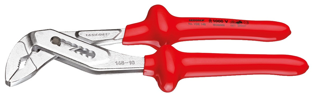 VDE 146 10 Alicate universal VDE 10" , ajustable 7 veces