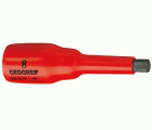 VDE IN 19 8 Inserto de destornillador VDE 1/2" hexagonal interno 8 mm