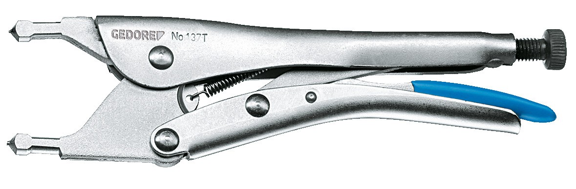 137 T alicates de agarre con pegamento